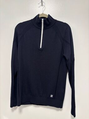 Men’s Reiss L Navy Wool QZ